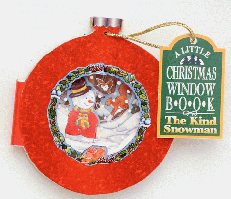 Book cover for Christmas Window Book Kind Snowman