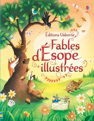 Book cover for Contes d'Ésope illustrés