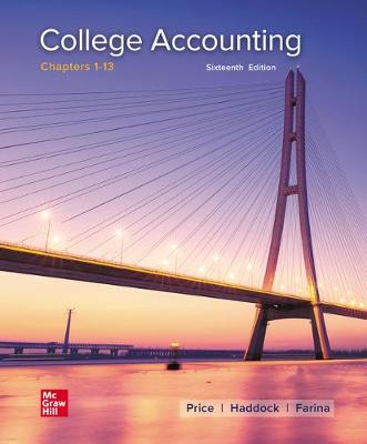 Book cover for Loose Leaf College Accounting (Chapters 1-13)