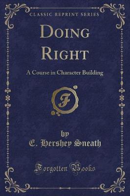 Book cover for Doing Right