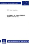 Book cover for Architektur Im Kunstunterricht Der Sekundarstufe I