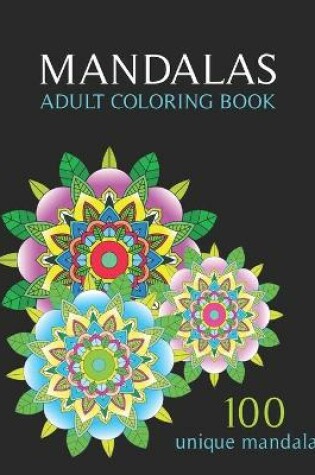 Cover of Mandalas Adult Coloring Book