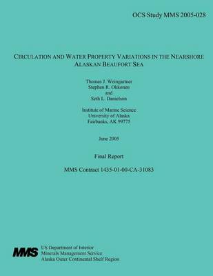 Book cover for Circulation And Water Property Variations In The Nearshore Alaskan Beaufort Sea