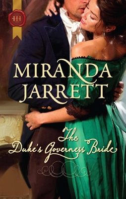 Book cover for The Duke's Governess Bride