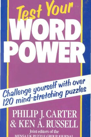 Cover of Test Your Word Power