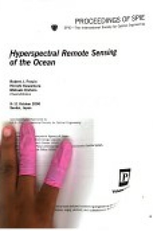 Cover of Hyperspectral Remote Sensing of the Ocean