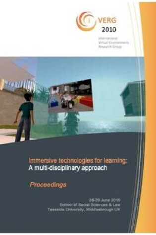 Cover of Immersive Technologies for Learning: A Multi-disciplinary Approach. Proceedings of the First IVERG Conference.