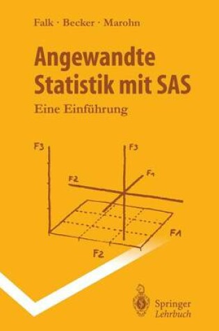 Cover of Angewandte Statistik mit SAS