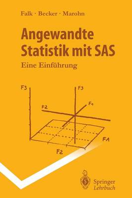 Book cover for Angewandte Statistik mit SAS