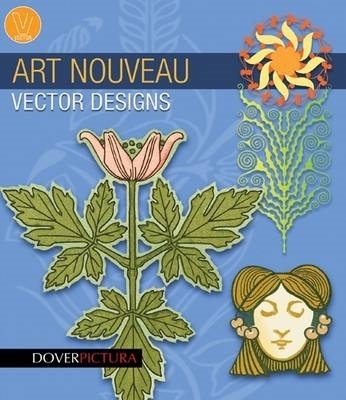 Book cover for Art Nouveau Vector Designs