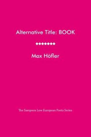 Cover of Alternative Title: BOOK