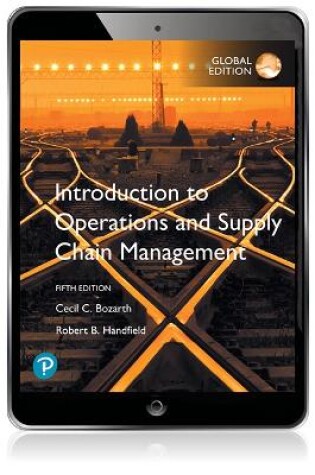 Cover of Introduction to Operations and Supply Chain Management, Global Edition -- MyLab Operations Management with Pearson eText