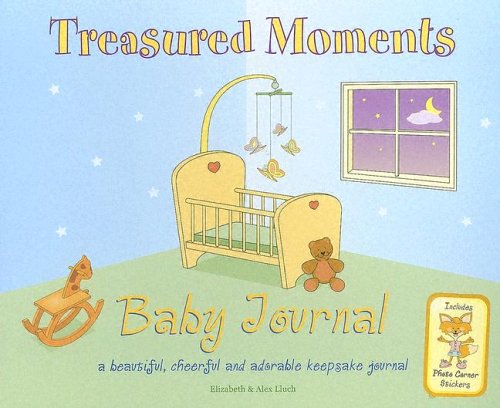 Book cover for Treasured Moments Baby Journal