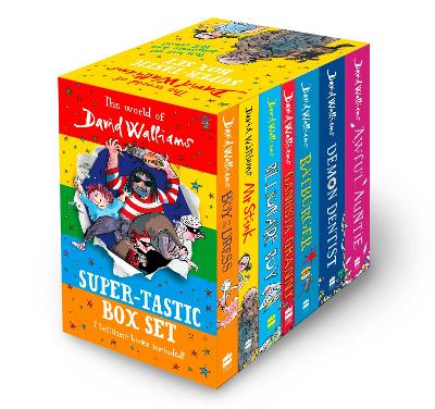 Book cover for The World of David Walliams: Super-Tastic Box Set