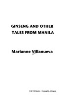 Book cover for Ginseng and Other Tales from Manila