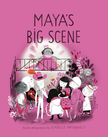 Book cover for Maya's Big Scene
