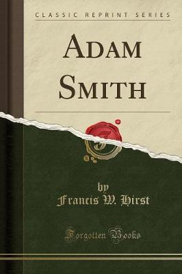 Book cover for Adam Smith (Classic Reprint)
