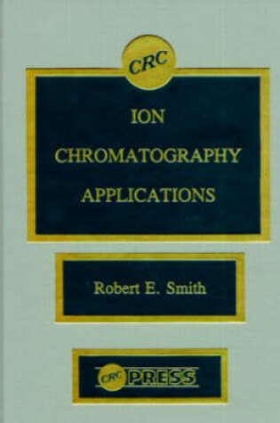 Cover of Ion Chromatography Applications