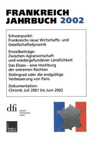 Cover of Frankreich-Jahrbuch 2002