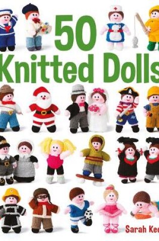 Cover of 50 Knitted Dolls