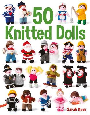 Book cover for 50 Knitted Dolls