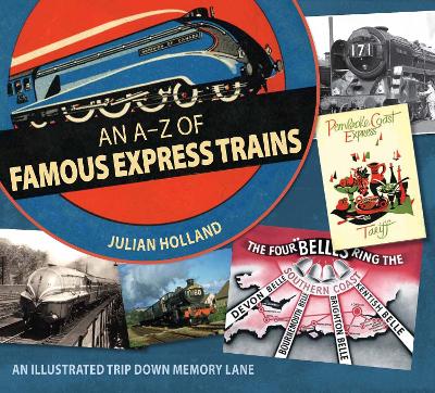 Book cover for A-Z Famous Express Trains