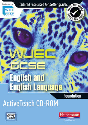 Book cover for WJEC GCSE English and English Language Foundation Active Teach CD-ROM