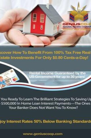 Cover of Discover How To Benefit From 100% Tax Free Real Estate Investments For Only $0.80 Cents-a-Day!