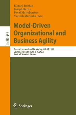 Cover of Model-Driven Organizational and Business Agility