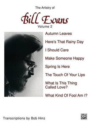 Book cover for Artistry Of Bill Evans 2