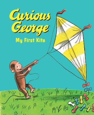 Book cover for Curious George My First Kite Padded Board Book