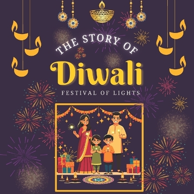 Book cover for The Story of Diwali