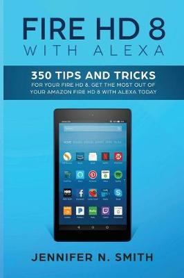 Book cover for Fire HD 8 with Alexa