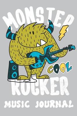 Book cover for Monster Rocker Cool Music Journal