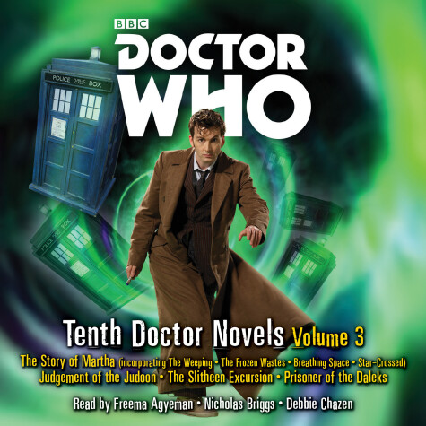 Book cover for Doctor Who: Tenth Doctor Novels Volume 3