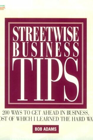 Cover of Streetwise Business Tips