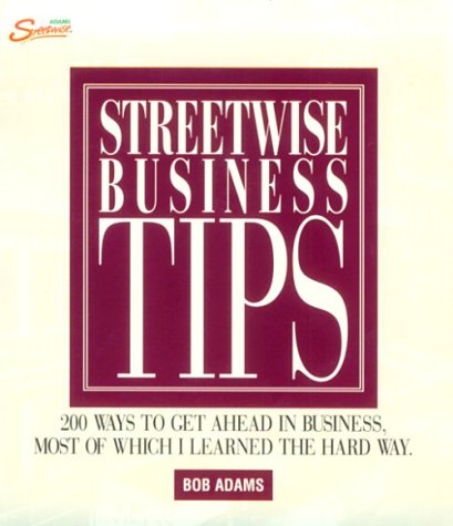 Book cover for Streetwise Business Tips