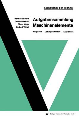 Cover of Aufgabensammlung Maschinenelemente