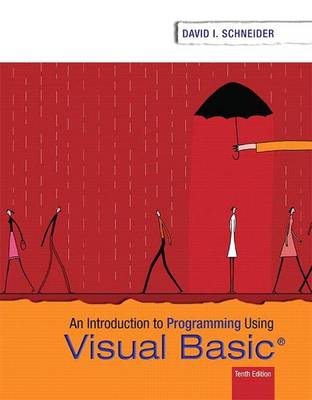 Book cover for Introduction to Programming Using Visual Basic Plus Mylab Programming with Pearson Etext -- Access Card Package