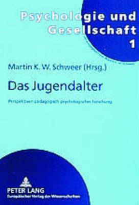 Book cover for Das Jugendalter