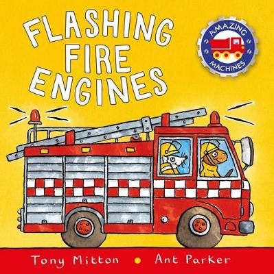 Book cover for Flashing Fire Engines