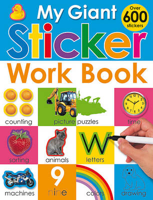 Book cover for My Giant Sticker Work Book (W/O CD)