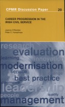 Book cover for Career Progression in the Irish Civil Service