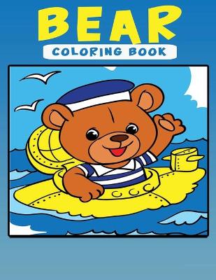 Book cover for Bear Coloring Book