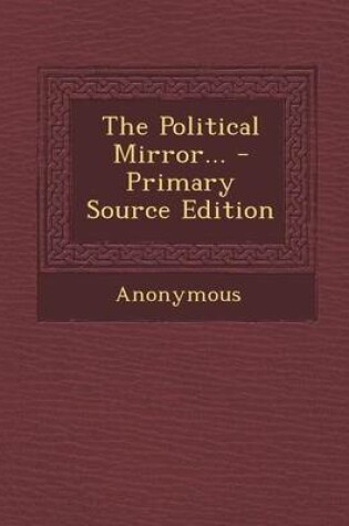 Cover of The Political Mirror...