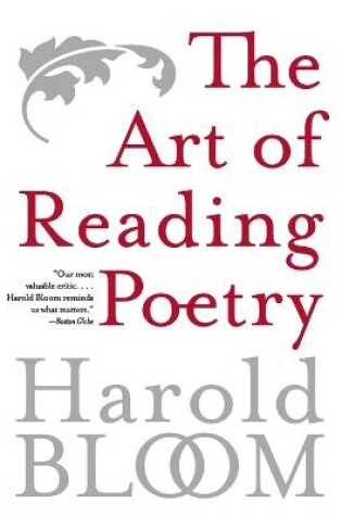 Cover of The Art of Reading Poetry