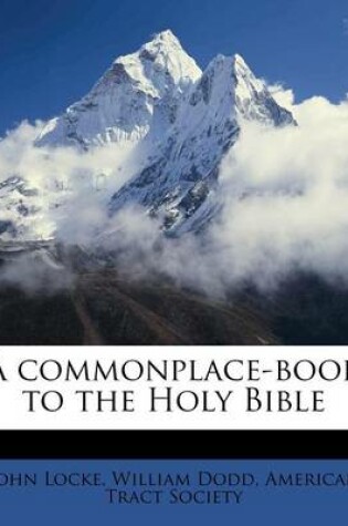 Cover of A Commonplace-Book to the Holy Bible