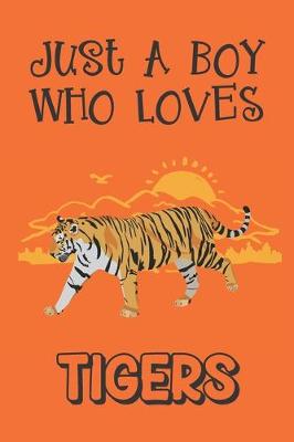 Book cover for Just A Boy Who Loves Tigers
