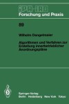 Book cover for Algorithmen und Verfahren zur Erstellung innerbetrieblicher Anordnungspläne