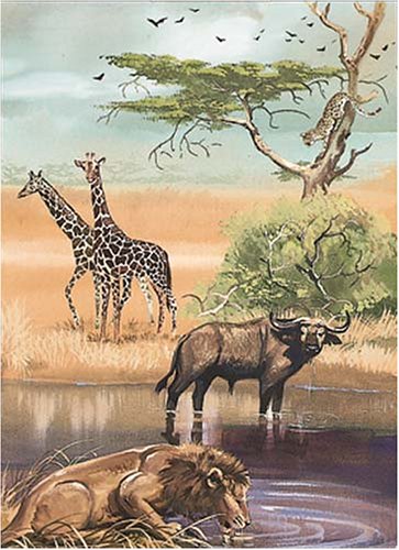 Book cover for African Animals Notebook